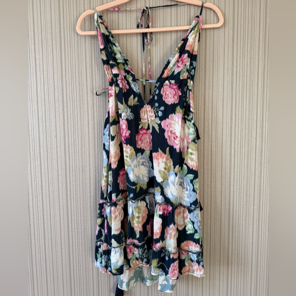 Maaji Multi-Color Floral Print Maxi Dress - Picture 5 of 5